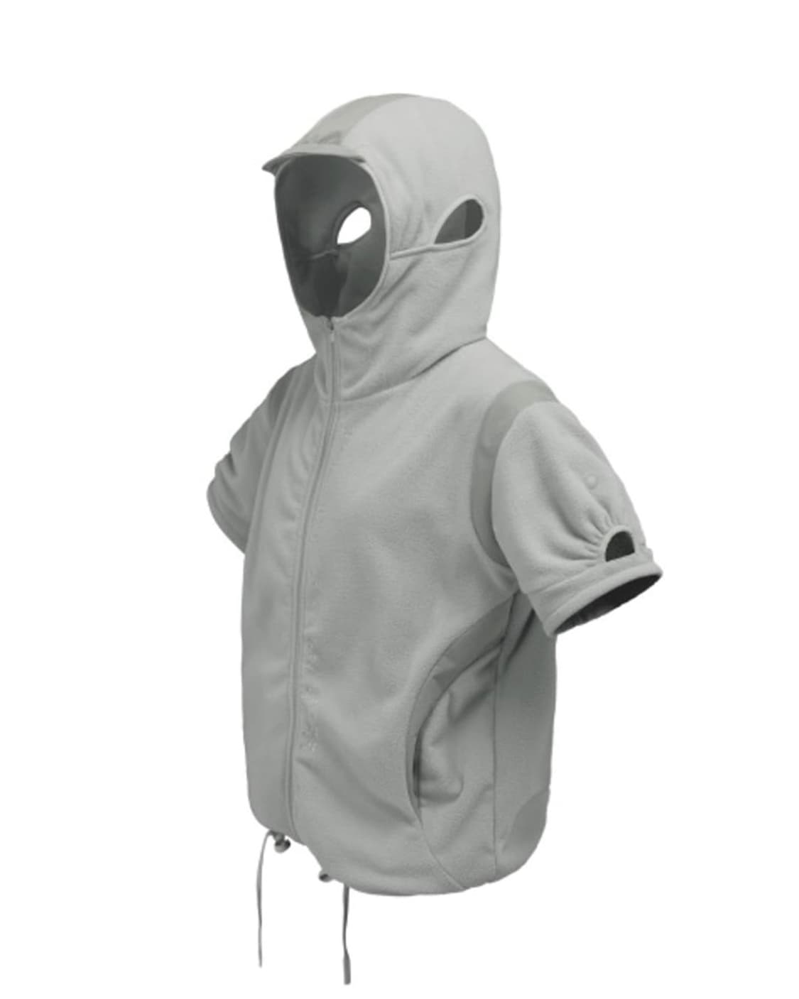 오호스  이어홀 후디 플리스 집업 상품이미지2