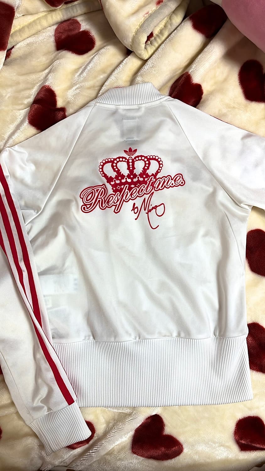 아디다스 미시엘리엇 체리핑크 져지 희귀템 대장급 상품이미지3