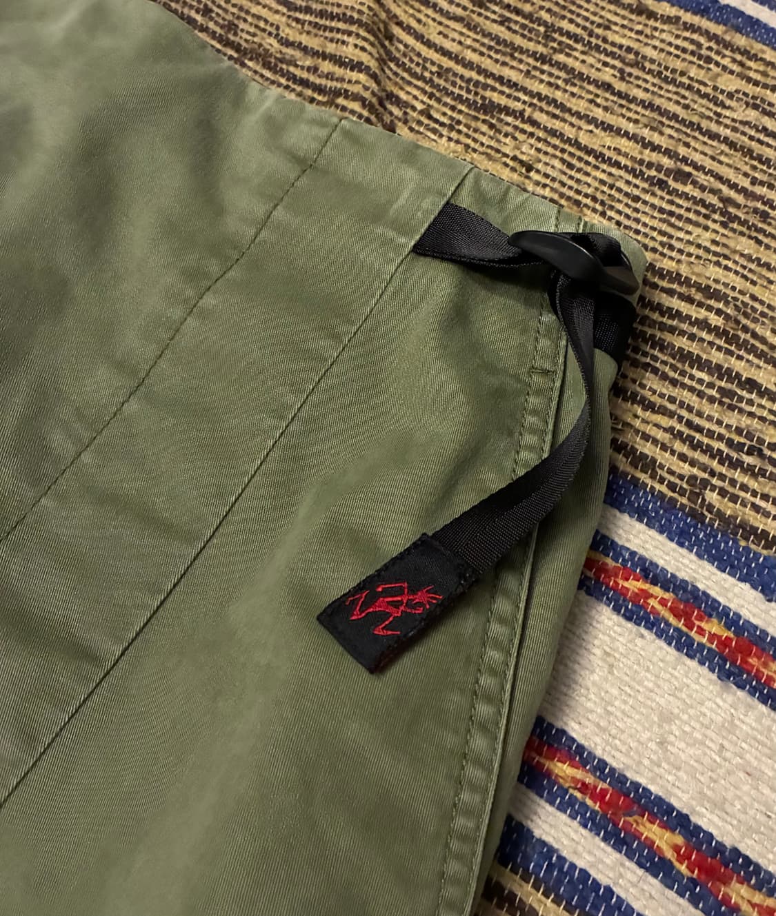 (F/M)그라미치 코튼 베이커 롱 스커트 치마 올리브카키 상품이미지4