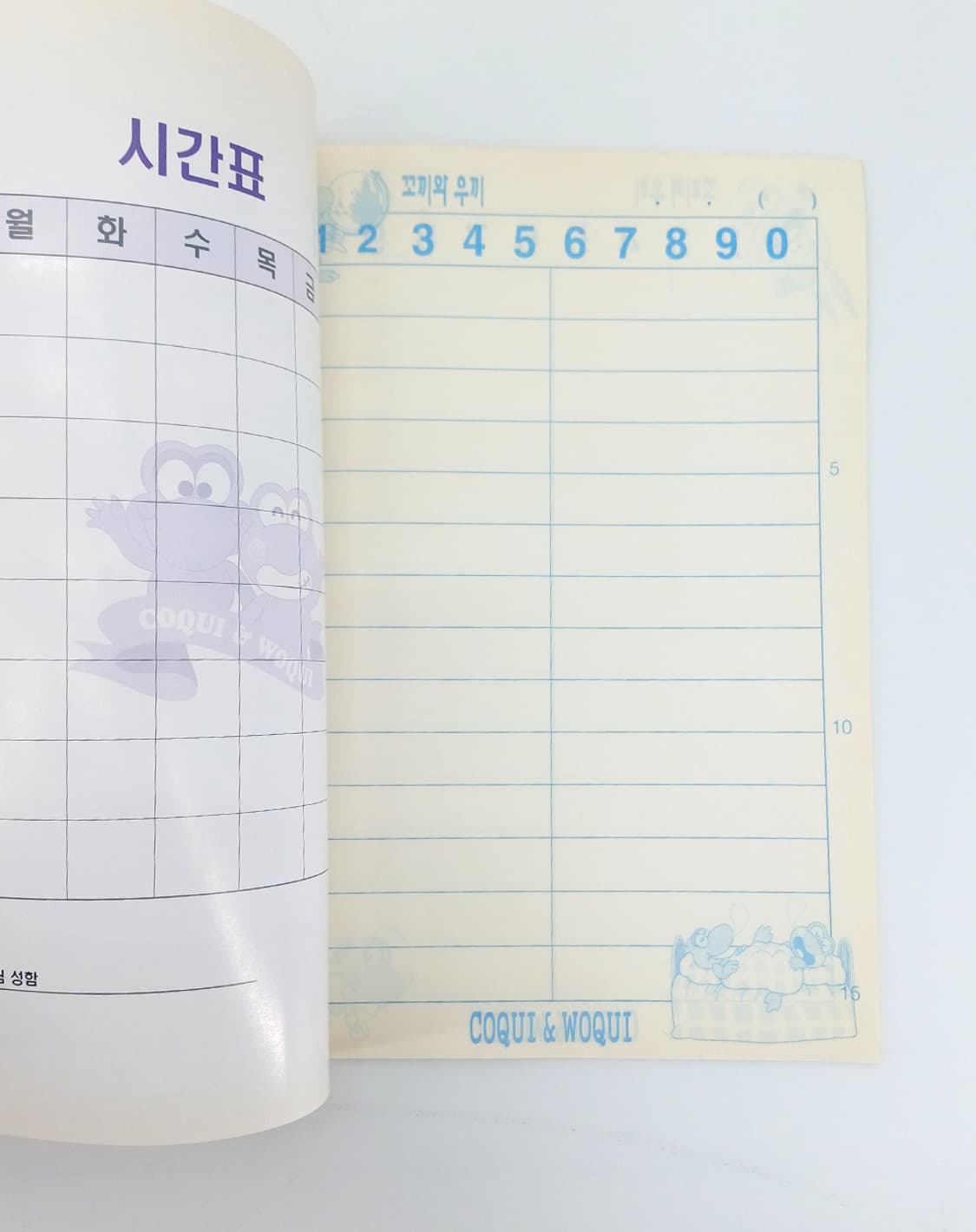 에버랜드 지도 포함 공룡 캐릭터 노트 공책 수학 다이어리 [고전문구] 상품이미지3