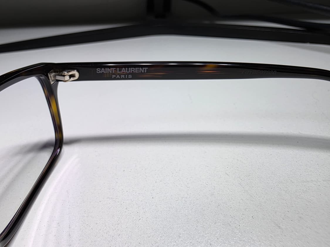 생로랑 긱시크 호피 뿔테 안경 상품이미지3