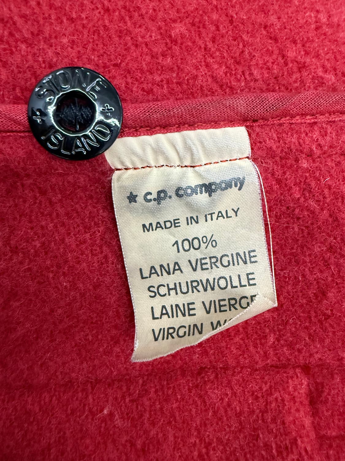 스톤아일랜드 90A/W MONTGOMERY COAT - RED 상품이미지6