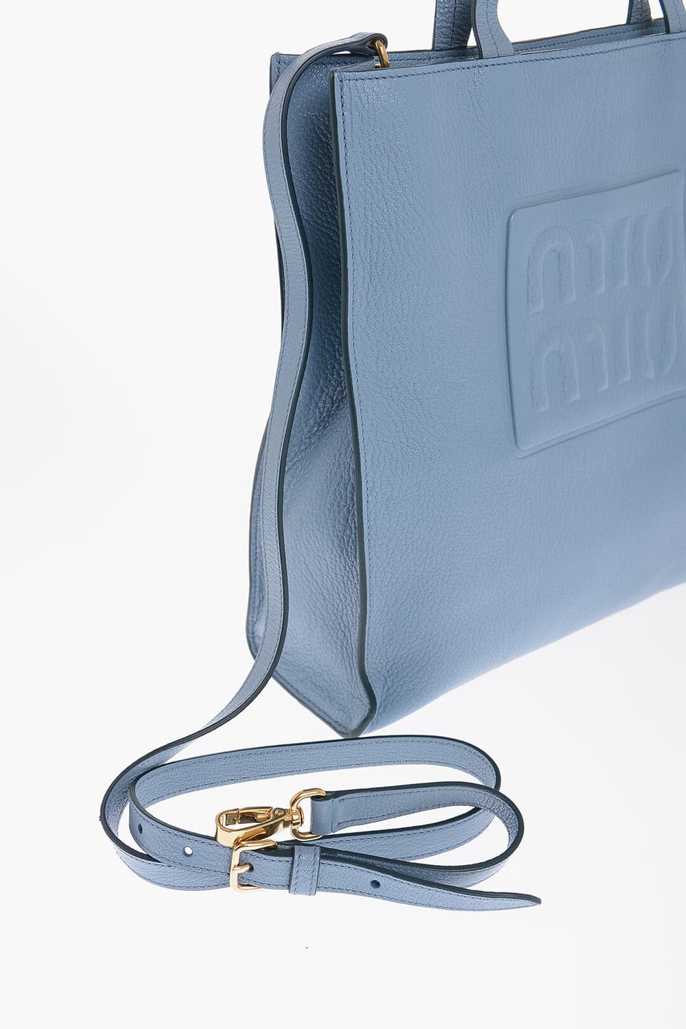 미우미우 토트백 스카이 블루 정품 MIU Mlu 5BG264 F0637  상품이미지4