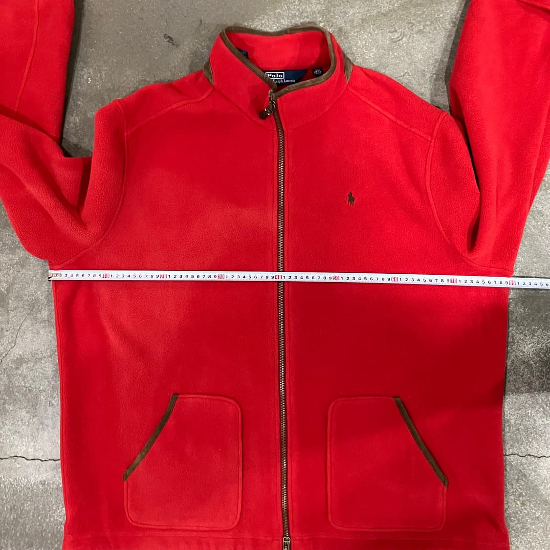 N176 bigsize 3xl 폴로 후리스 플리스 상품이미지5