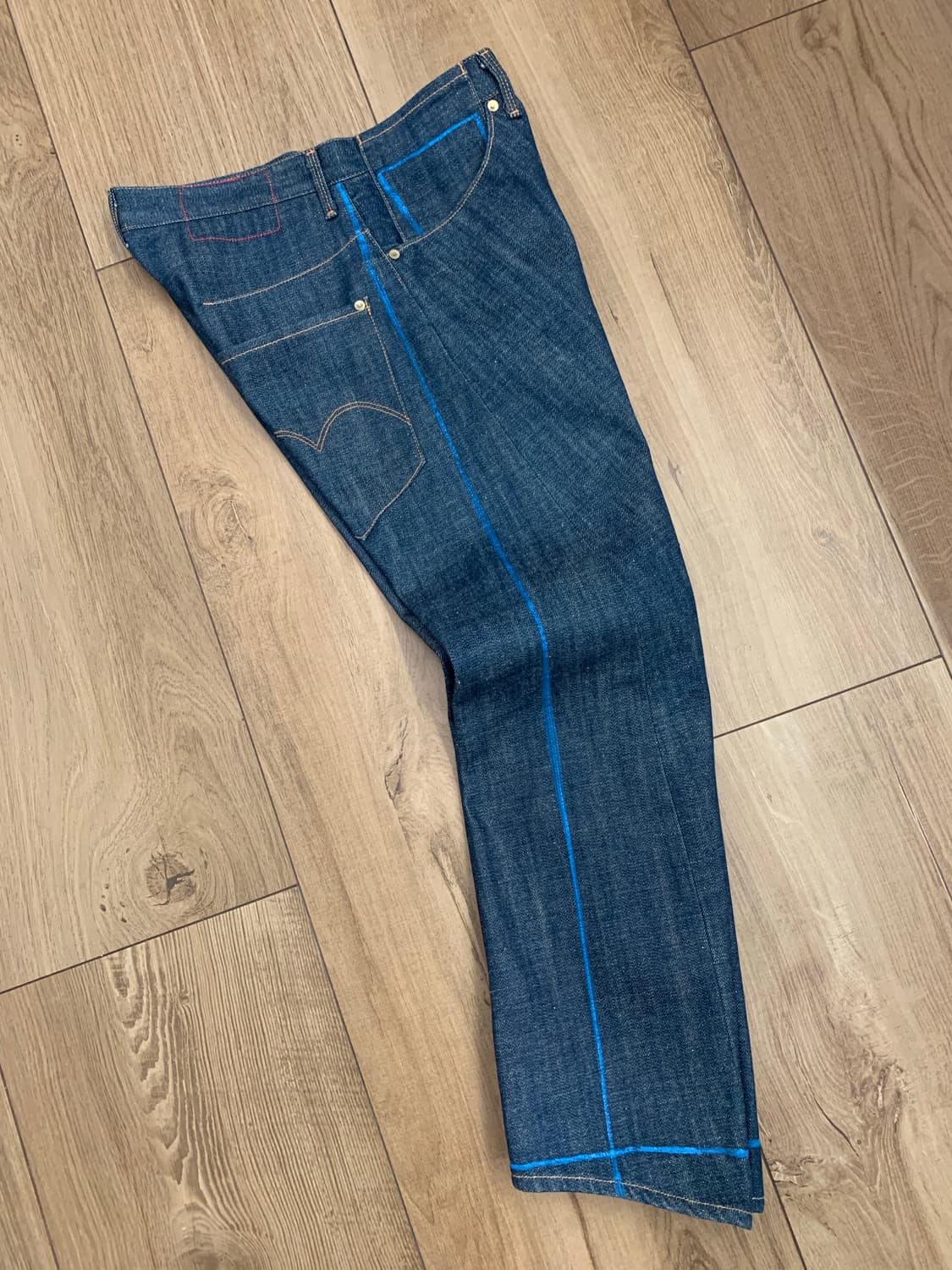 LEVIS RED 00/SS 리바이스 레드 시그니쳐 트레이핑 데님(샘플) 상품이미지1