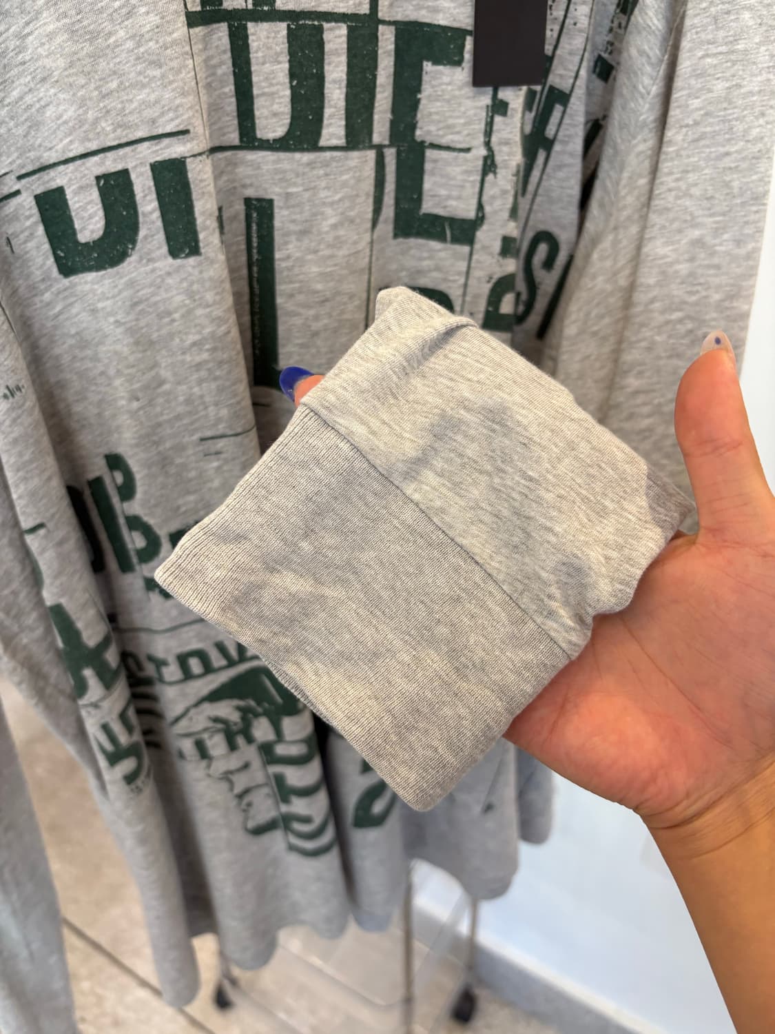 Diesel graphic L sleeve T 상품이미지4