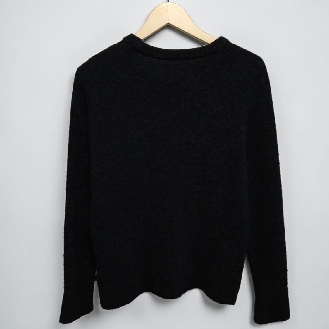 S사이즈 Our Legacy 아워레가시 울 블렌드 니트 블랙 상품이미지3