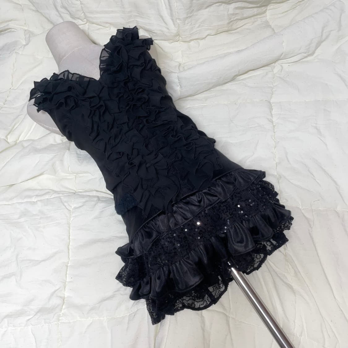 빈티지 나시 빈티지 스커트 블랙페어리 고스로리 공겜여주 펑크 파우닝133 상품이미지1