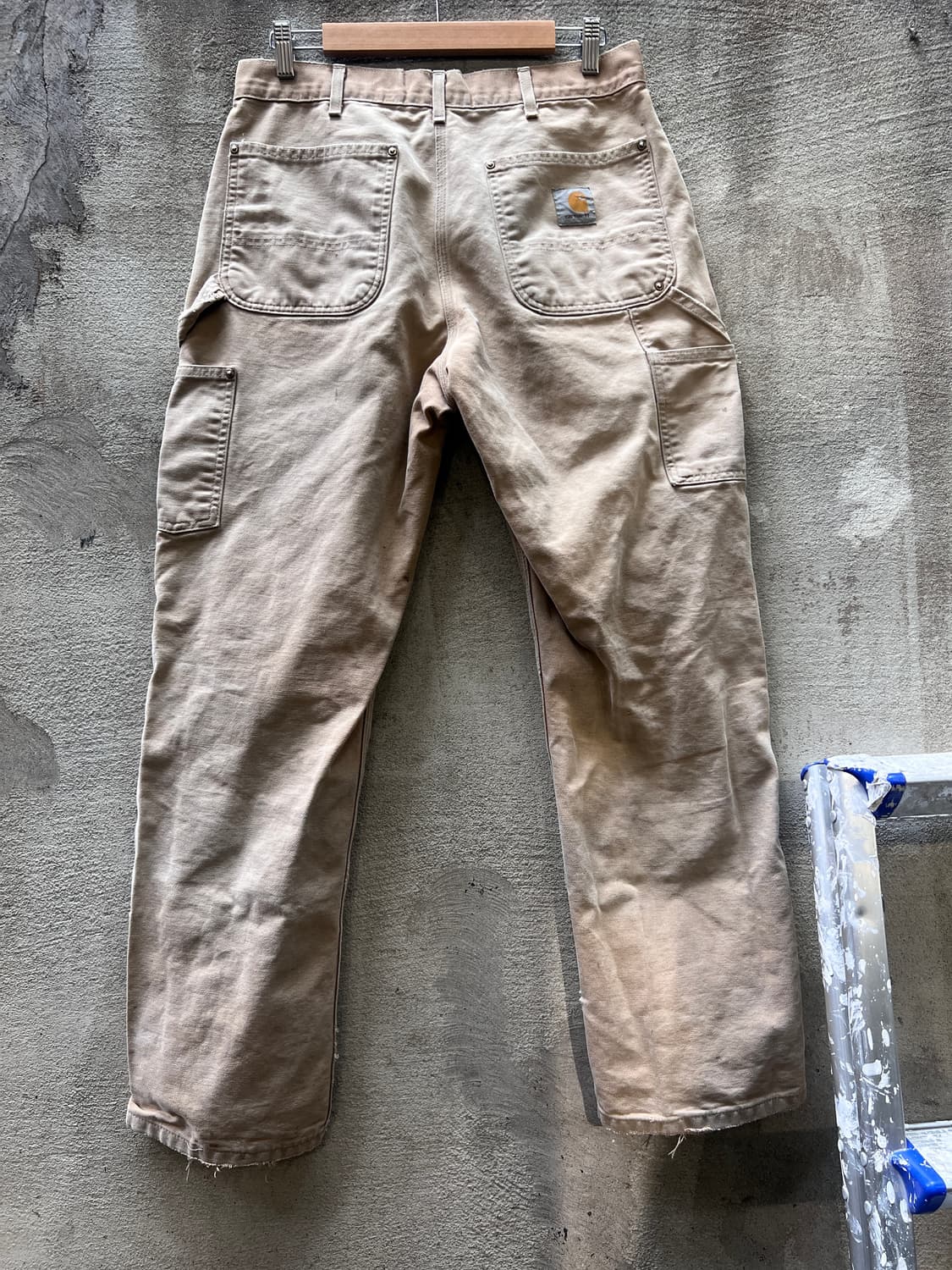 칼하트 더블니 워크팬츠 BRN 상품이미지5