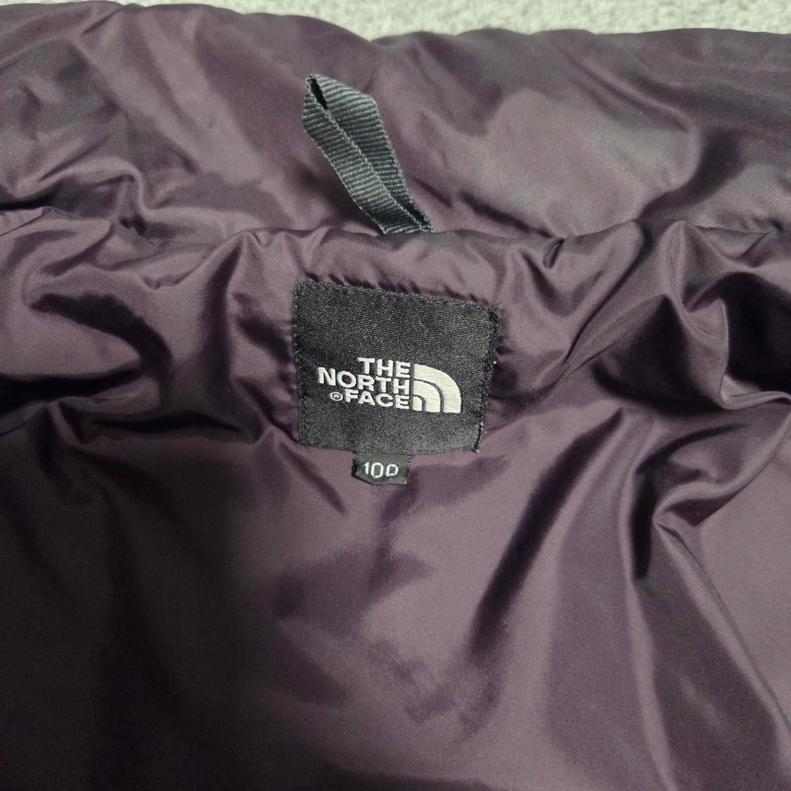 노스페이스 퍼플 브라운 600 경량패딩 L(100) 상품이미지5