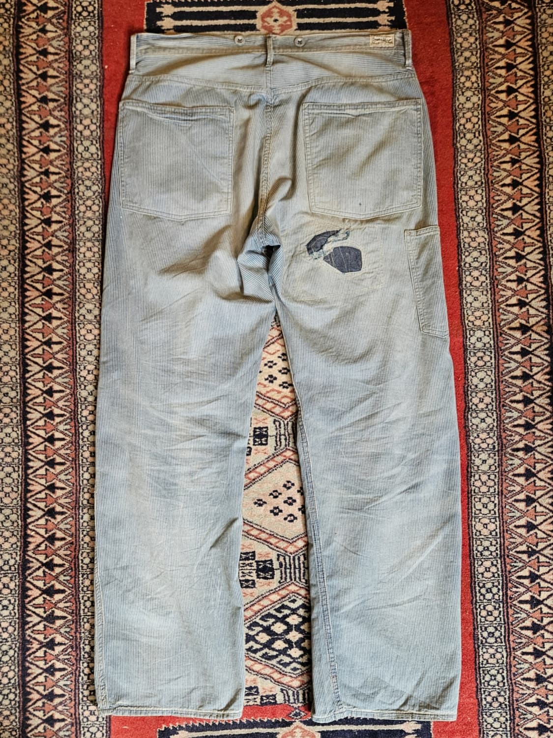 더블알엘 히코리 리페어 5포켓 데님 팬츠  상품이미지3