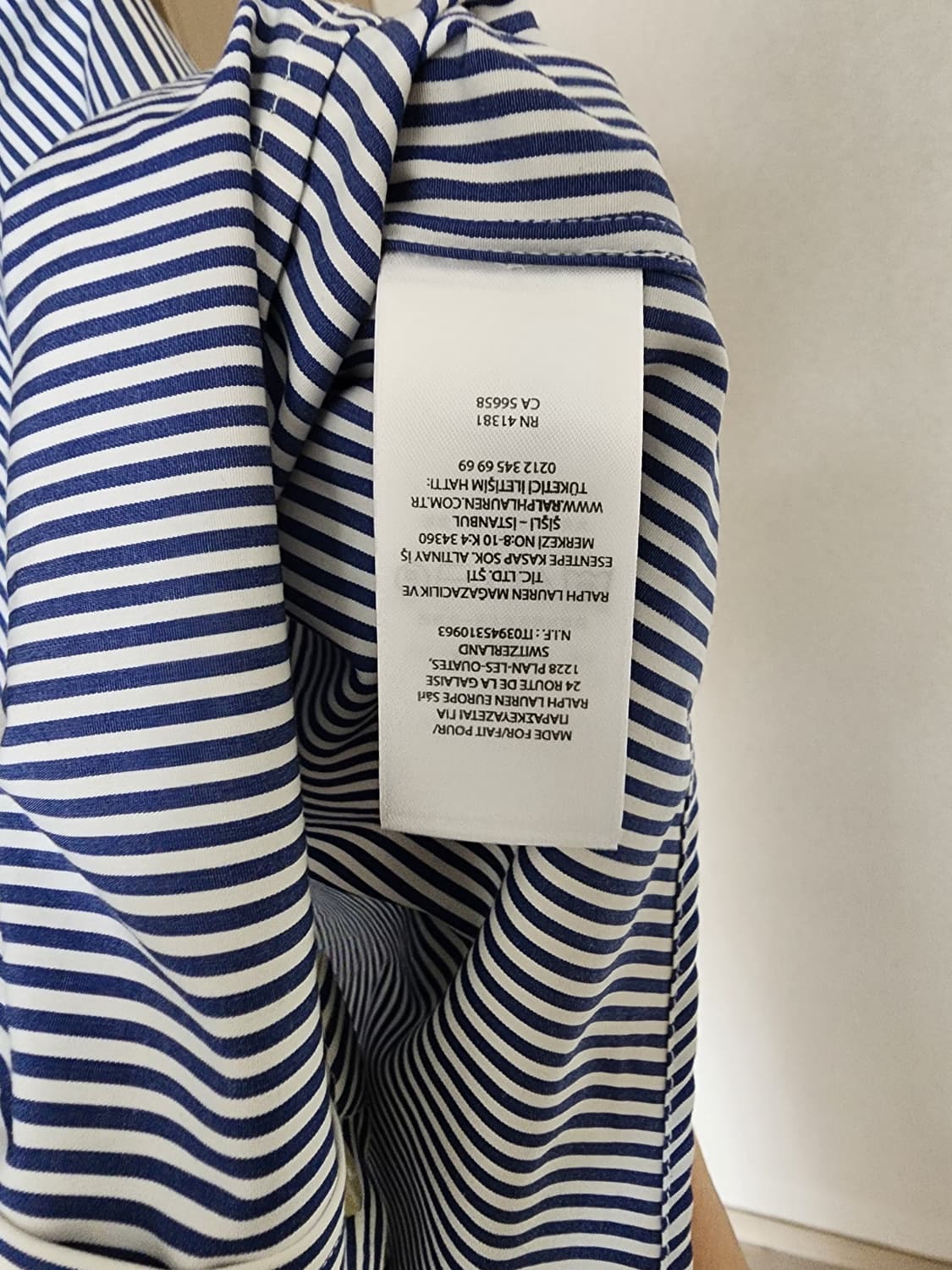 폴로 랄프로렌 스트라이프 셔츠 L 상품이미지4