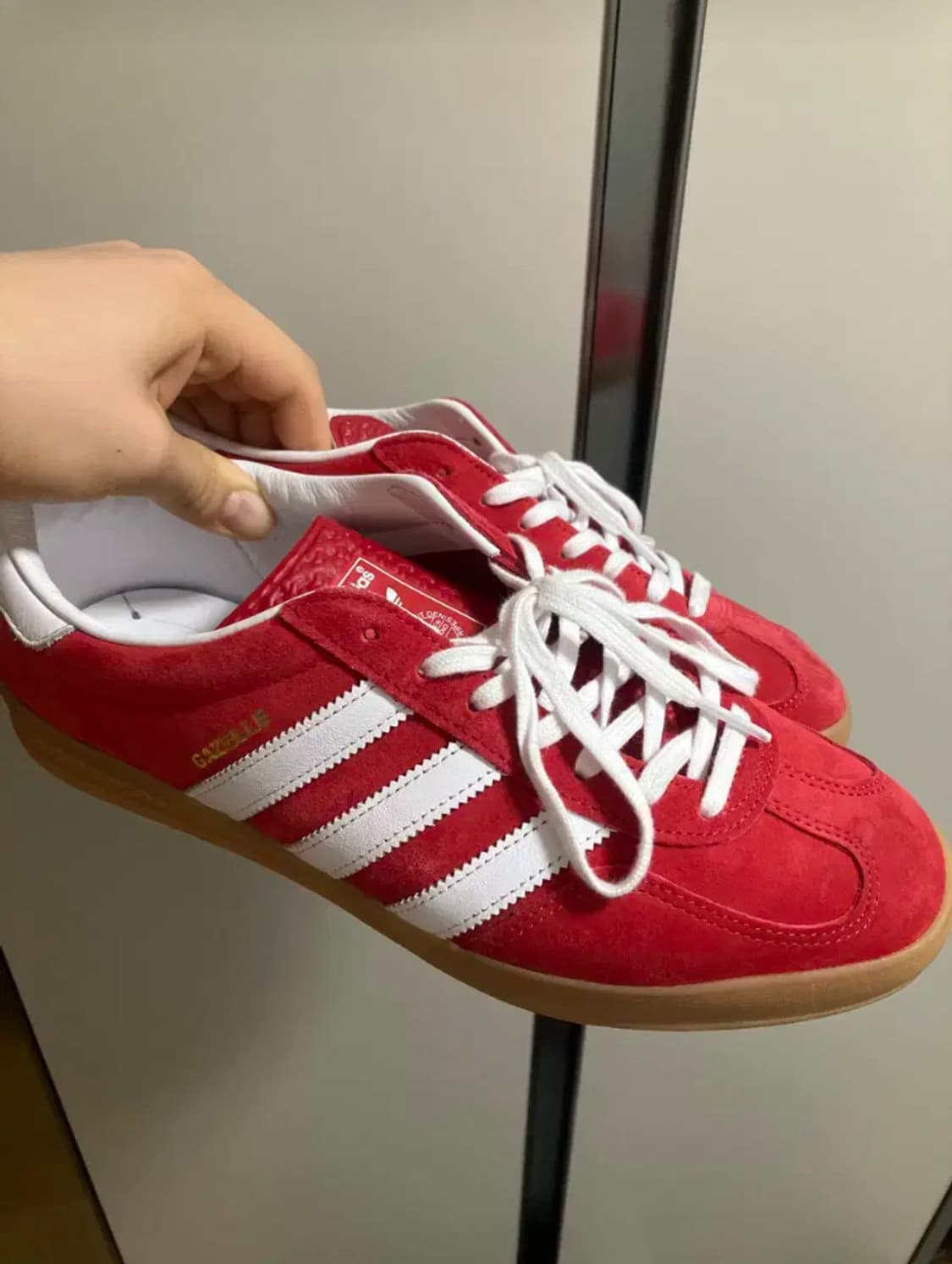 아디다스 가젤 인도어 스칼렛 레드 270 상품이미지1