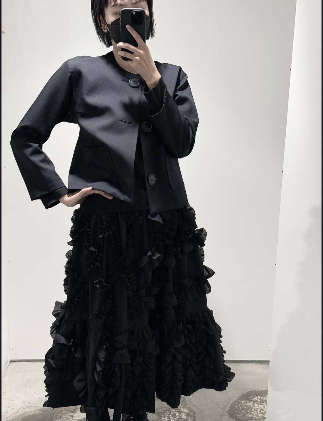 꼼데가르송 tao 네이비 자켓 S 상품이미지1