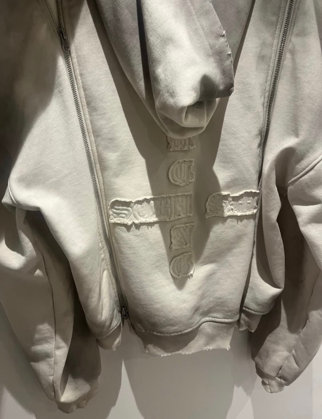 스키즘인듀싱-ASSEMBLY ZIP HOODIE GREY 상품이미지3