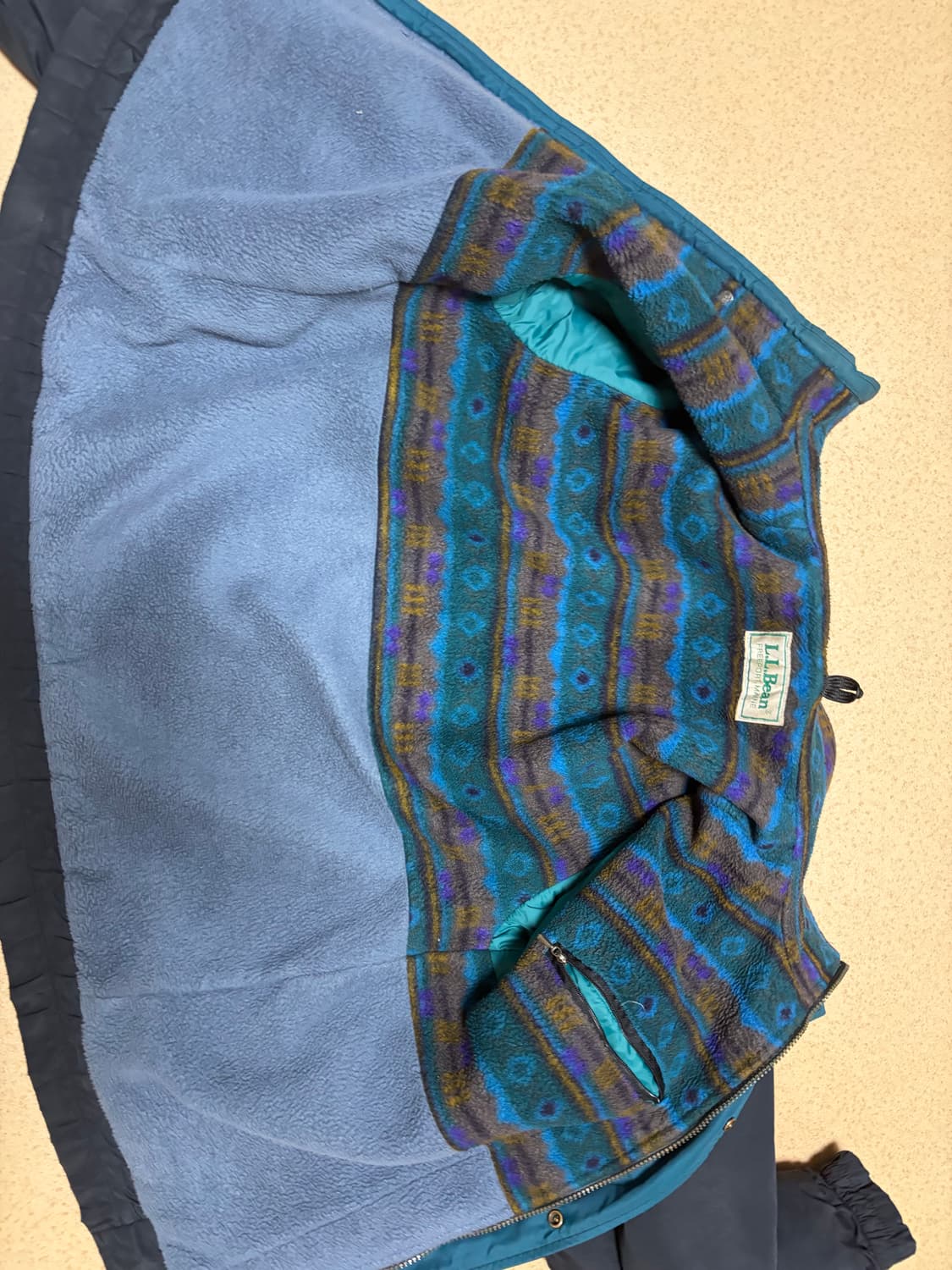 80s-90s 엘엘빈 웜업자켓 상품이미지3