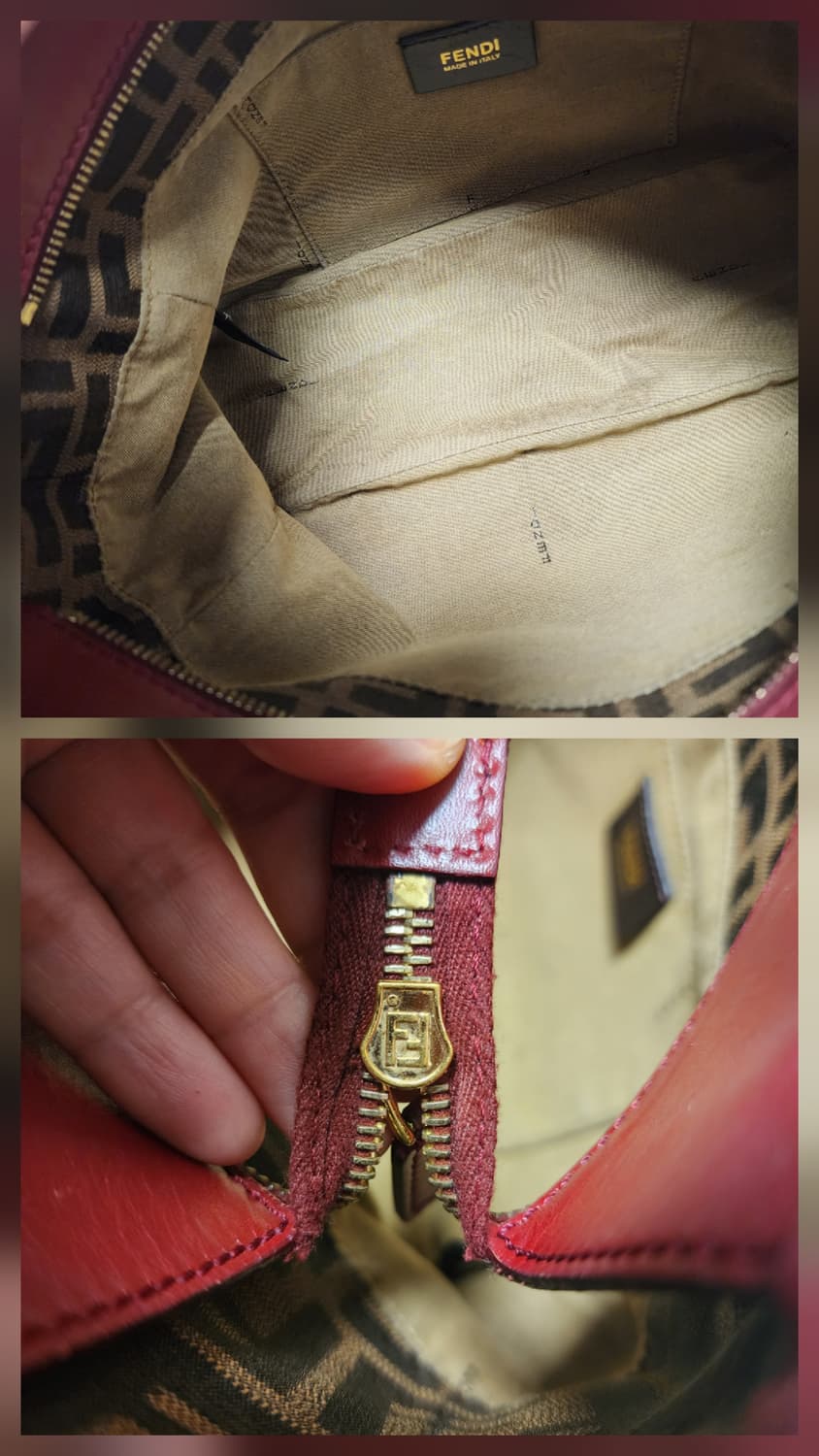 펜디 FF로고 쥬카 숄더백  상품이미지8