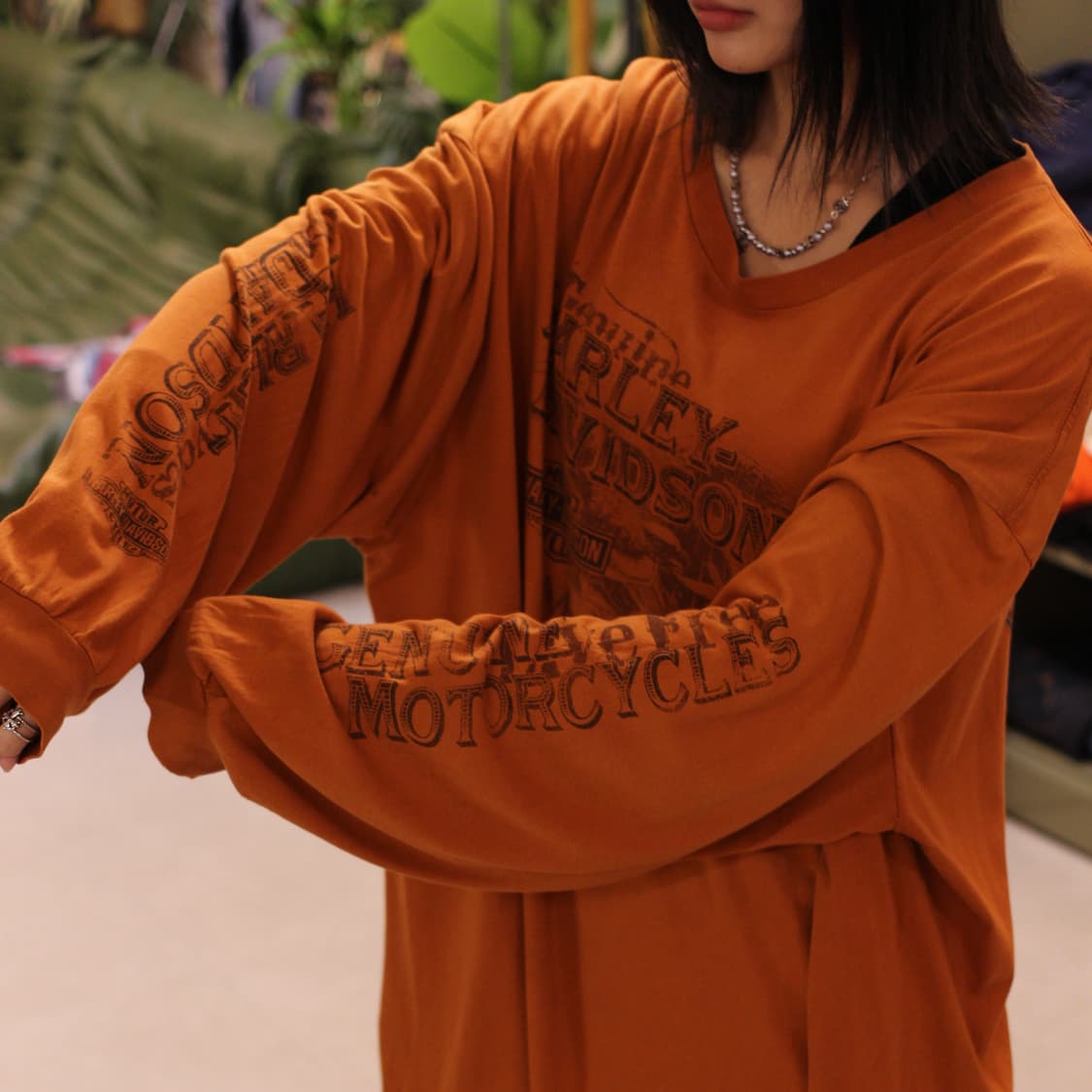 00s Harley-Davidson Thunder Longsleeve 상품이미지1