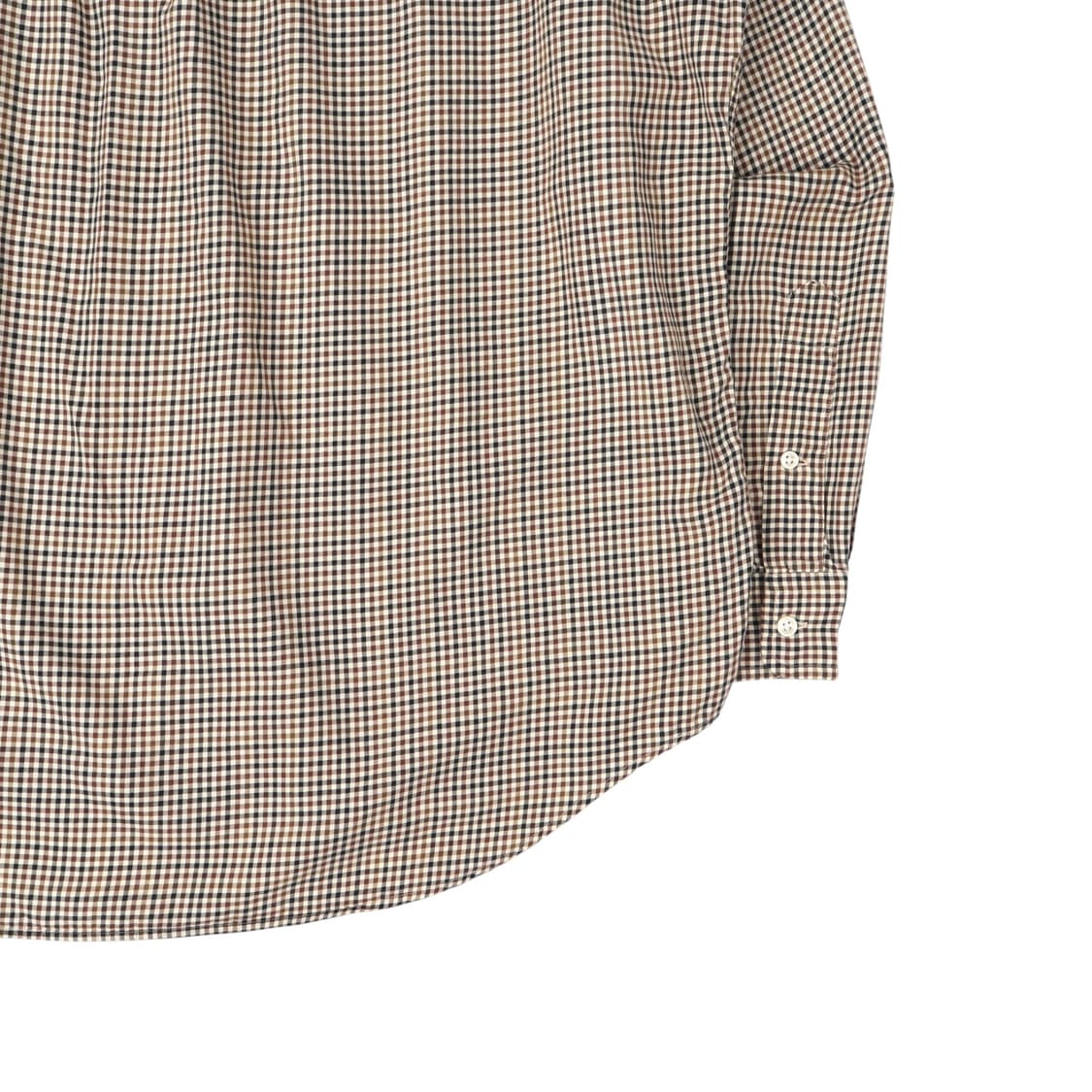 폴로 랄프로렌 블레이크 브라운 깅엄 체크 셔츠 상품이미지7