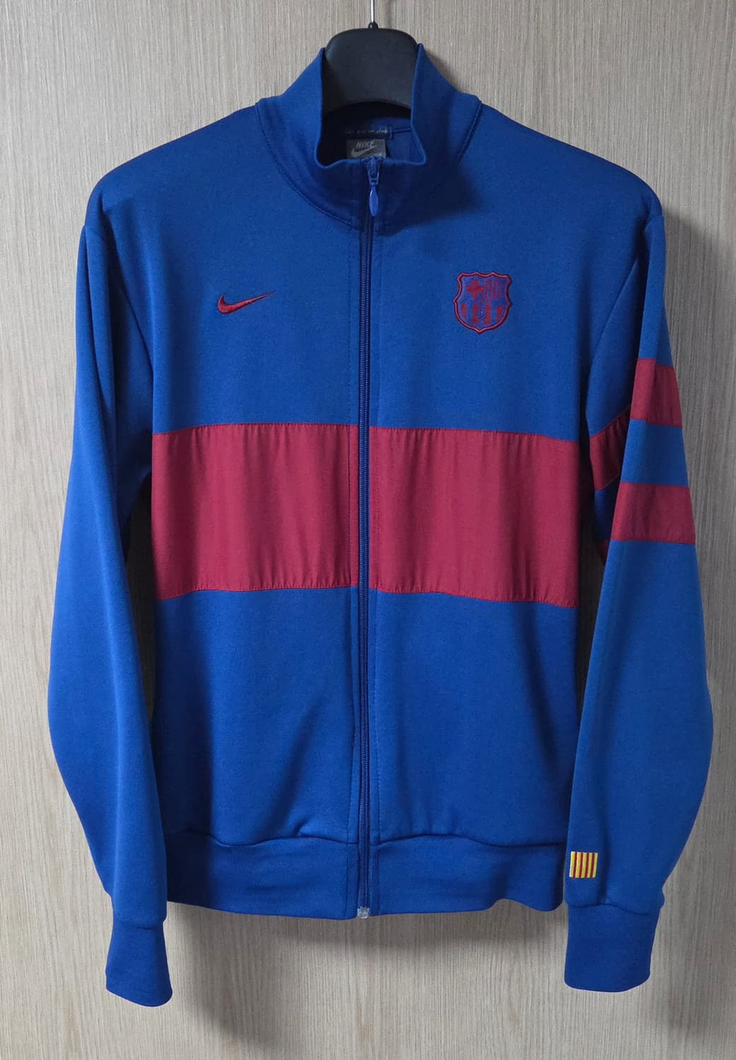 (착샷) 나이키 바르셀로나 유니폼 져지 트랙탑 레트로 09-10 상품이미지1