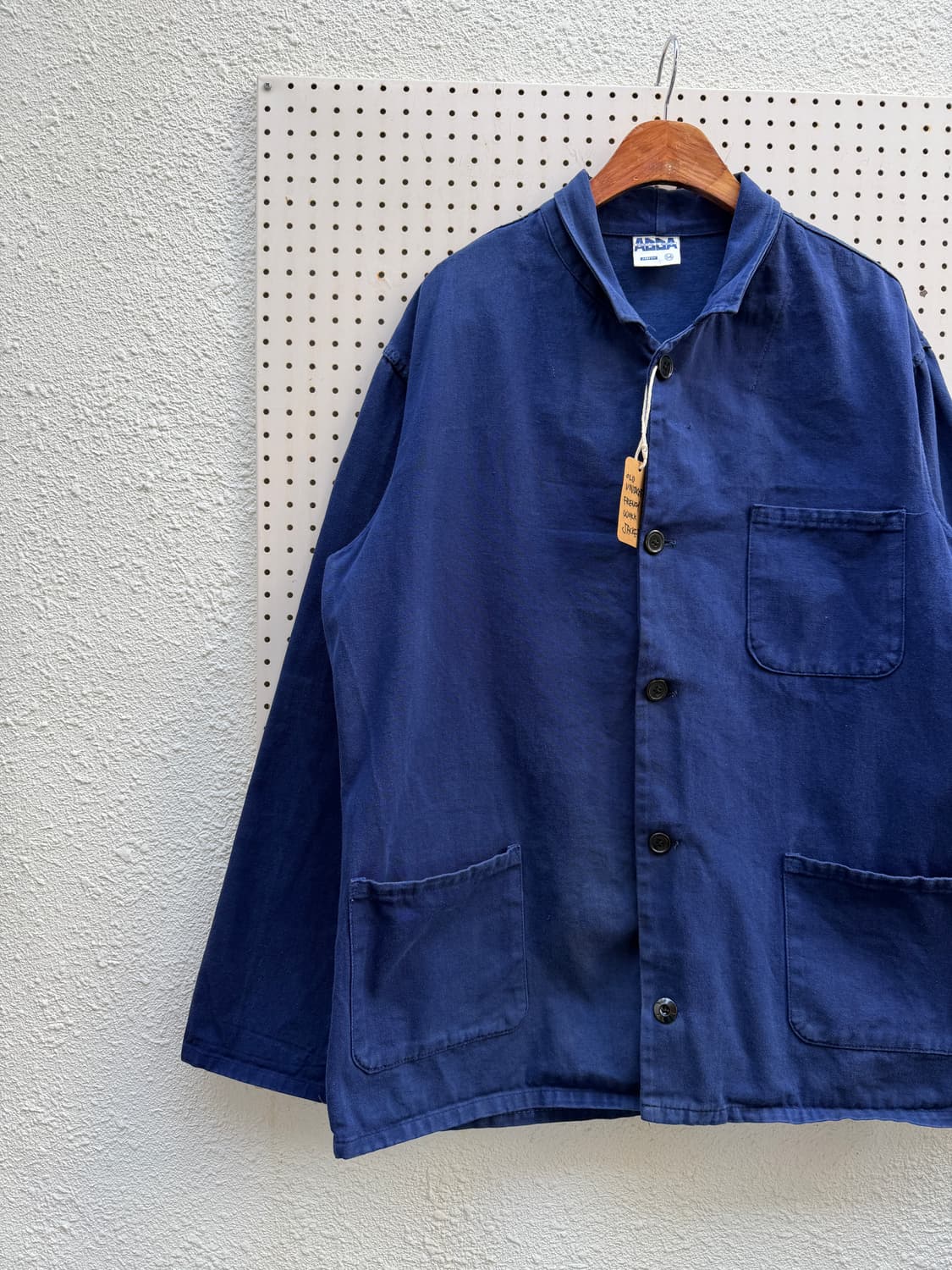 OLD EURO ADDA NAVY BLUE EUROPEAN 프렌치워크자켓 상품이미지4