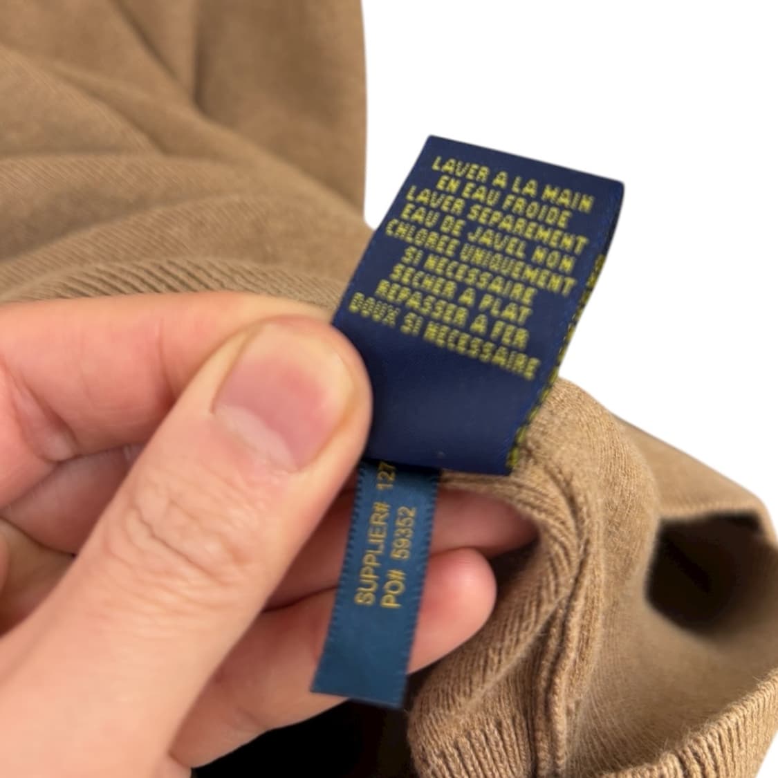 폴로랄프로렌 울 니트 베스트 상품이미지6