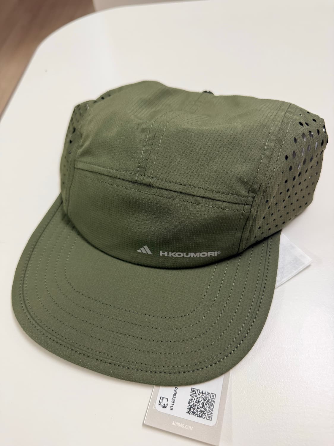 아디다스 X 에르마노스 쿠모리 러닝 캡 올리브 상품이미지1