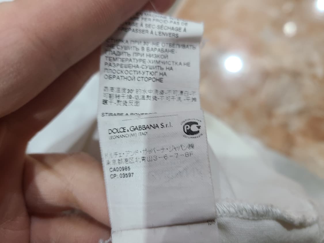 돌체앤가바나 모니카벨루치 포토 티셔츠 상품이미지7