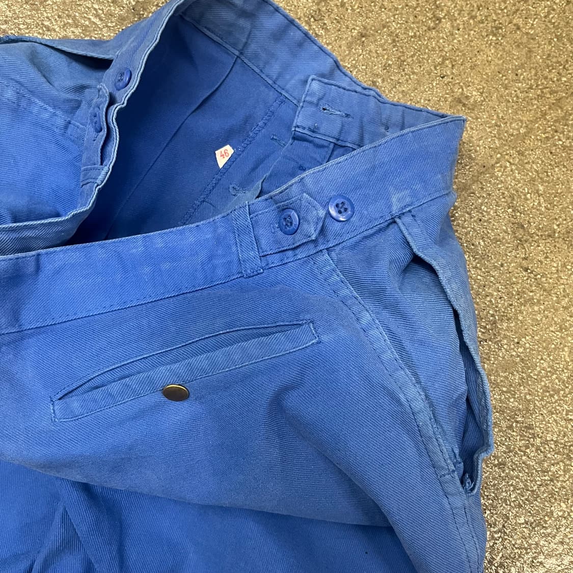 70s Adolphe Lafont 프렌치 워크 팬츠 (31-33“) 상품이미지4