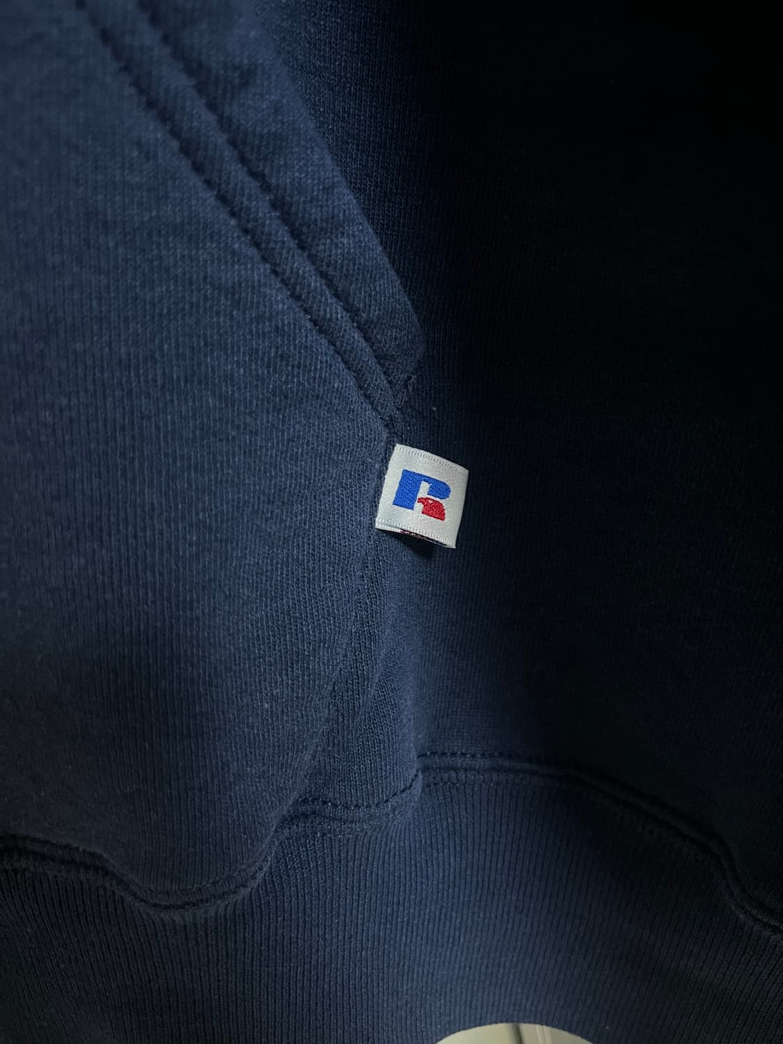 90s 러셀 후드집업 네이비 L 상품이미지6