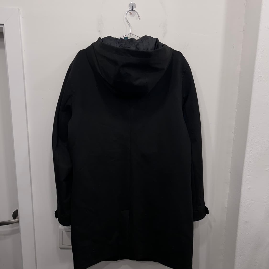 자라 맨즈 스트레치 코튼 후드 케주얼 롱코트 상품이미지5