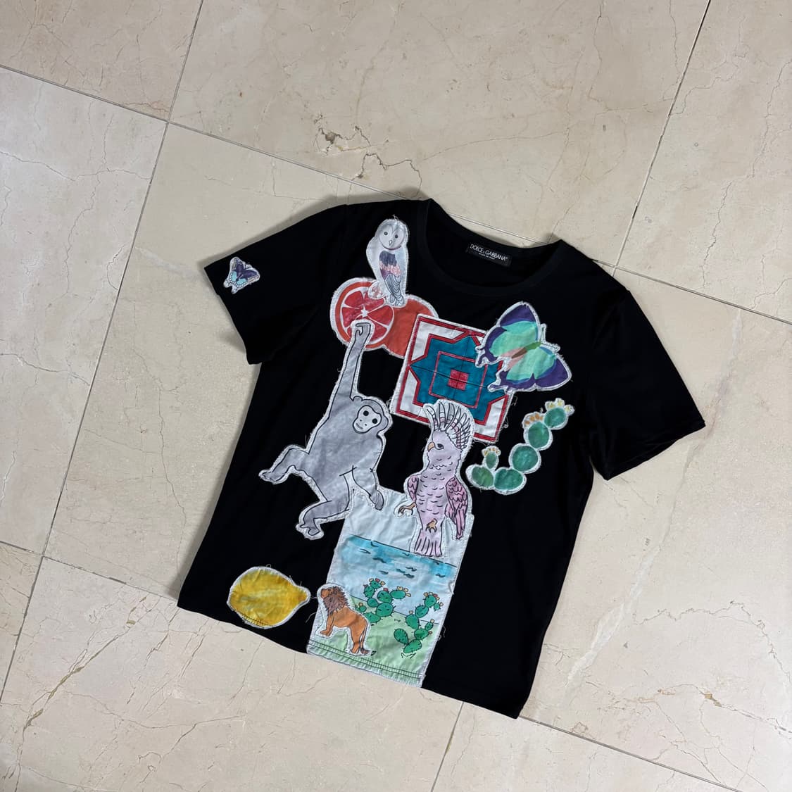 Dolce & Gabbana Graphic Patch Tee 상품이미지4