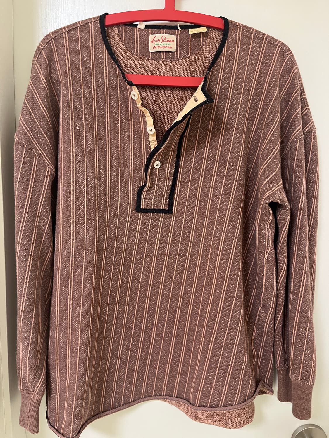 리바이스빈티지클로딩 LVC 1900s 헨리넥 샘플 M사이즈 상품이미지2