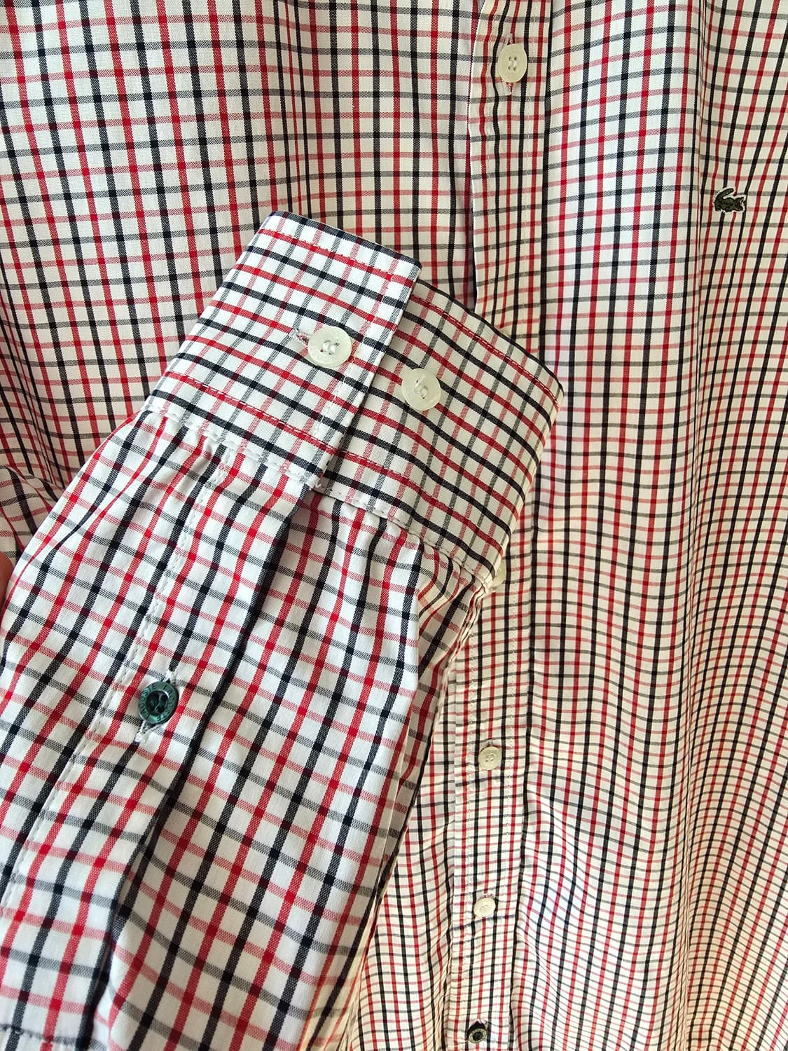 라코스테 체크남방 40(100) 상품이미지4