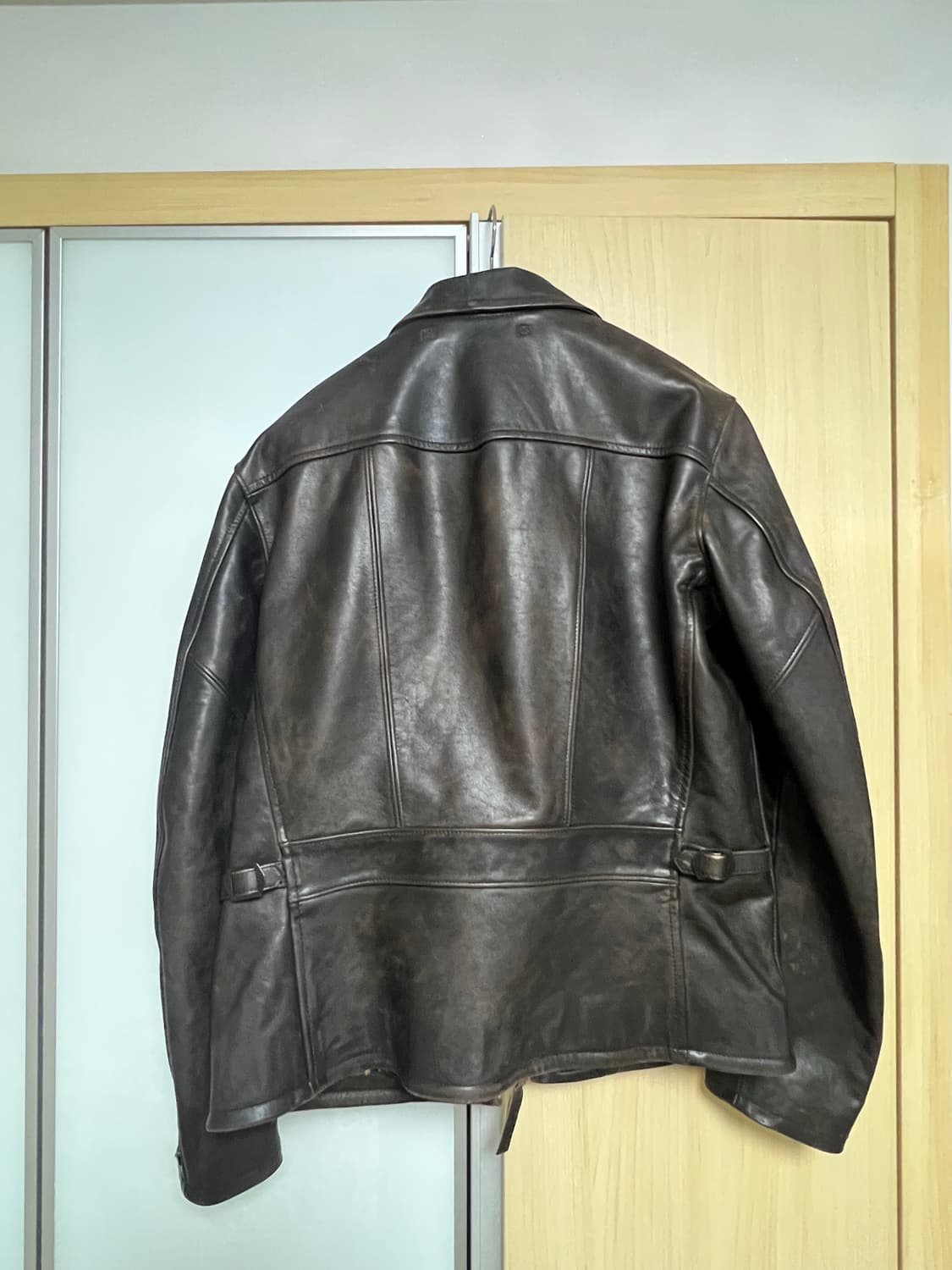 RRL 더블알엘 뉴스보이 가죽자켓 S사이즈 상품이미지8