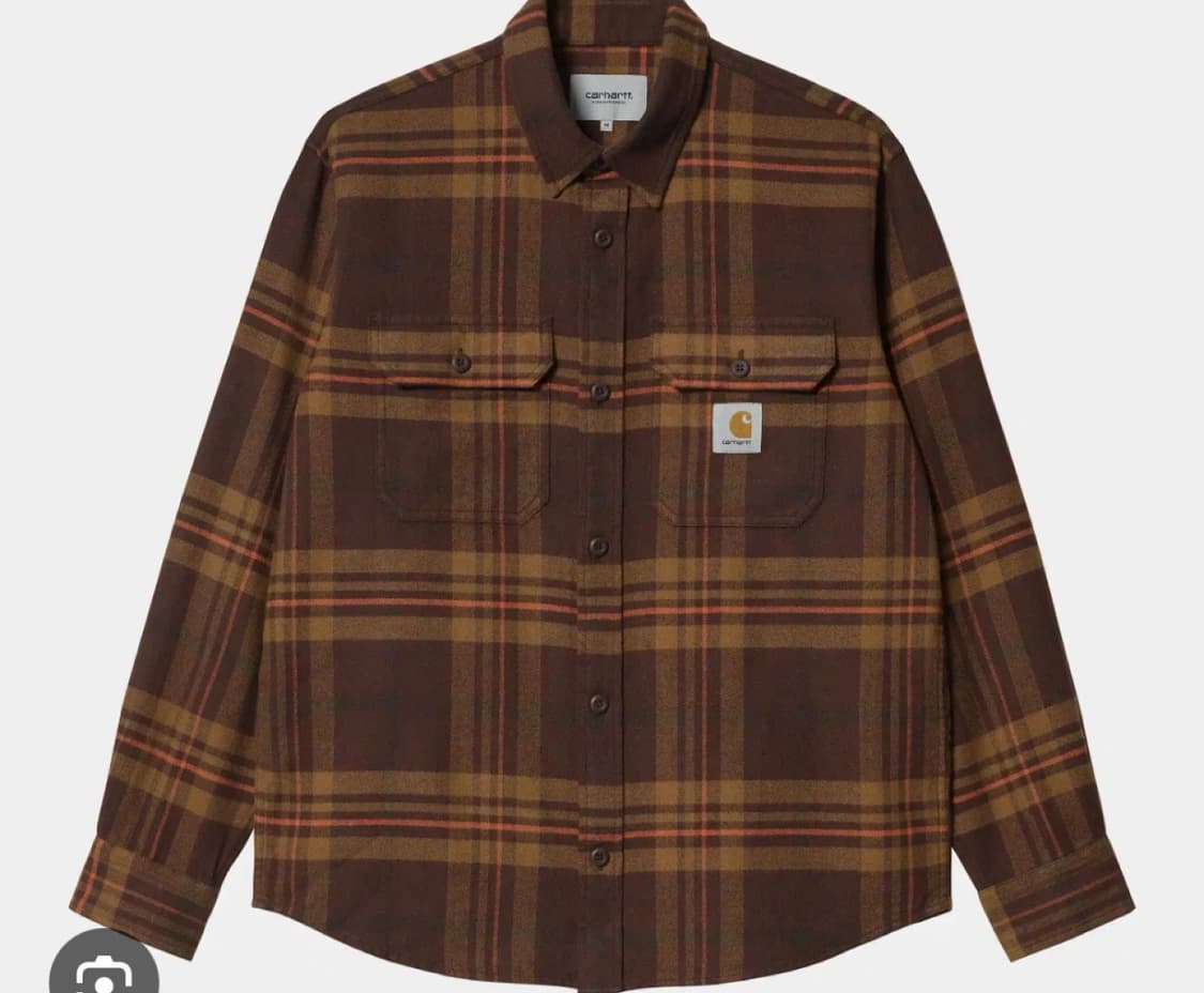 칼하트 wip L/S WALLACE SHIRT (체크셔츠 2xl) 상품이미지1