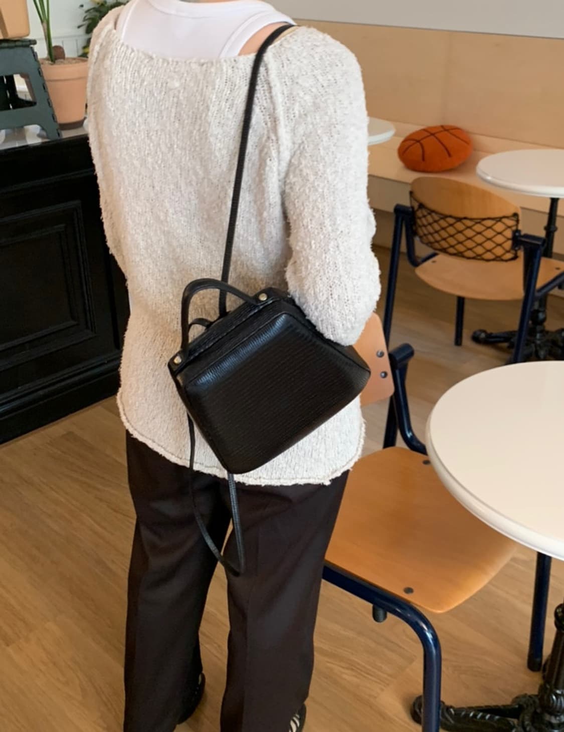 아카이브앱크 쉘틴백 리자드블랙 상품이미지9