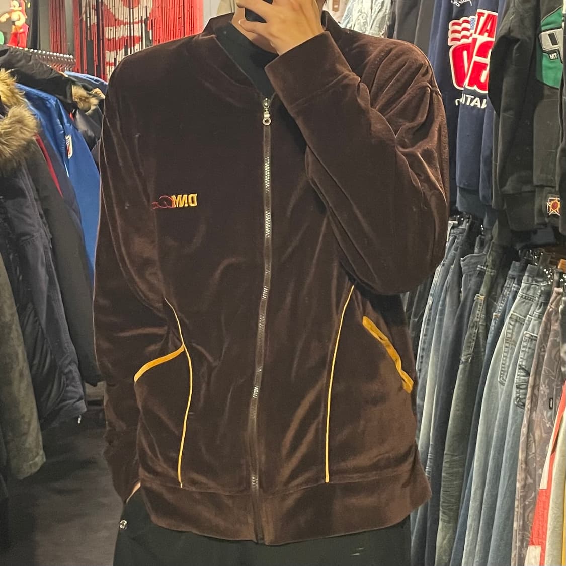 [IM] DNM 브라운 벨벳져지 상품이미지4