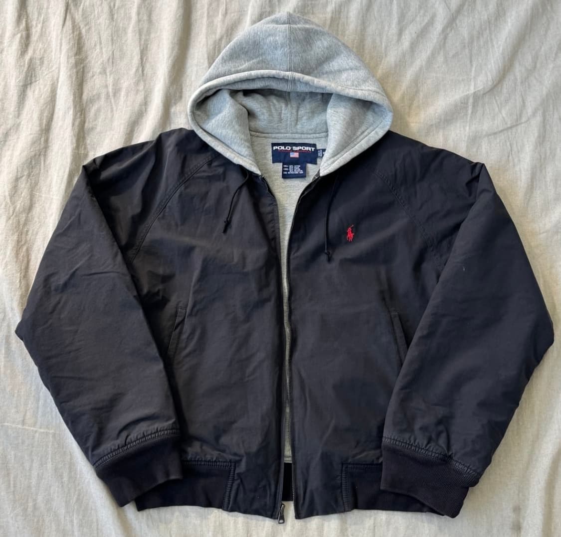 폴로 스포츠 크롭 봄버 자켓 상품이미지1