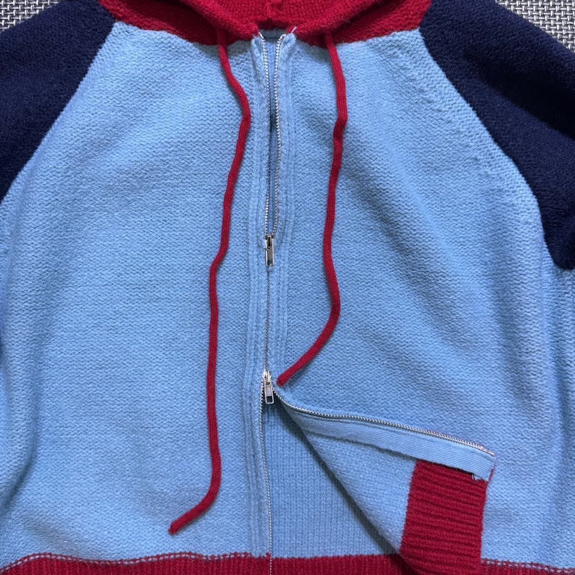 니트 후드 집업(kold_8317) 상품이미지5