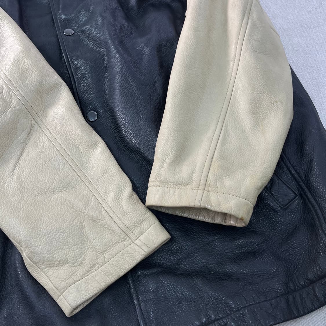 105 조던 90s 빈티지 레더 자켓 상품이미지6