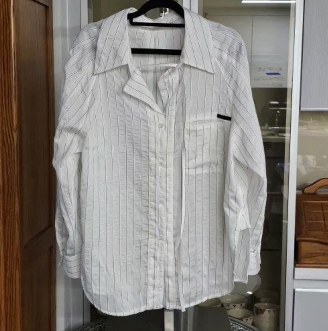 25년 {신상/정품]시스템 스트라이프 셔츠 상품이미지1
