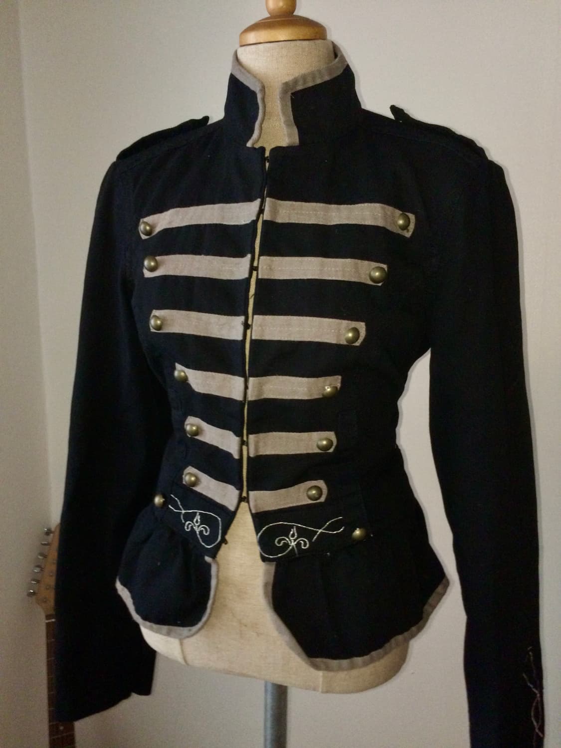 빈티지 아카이브 블랙 나폴레옹 자켓 archive 상품이미지2