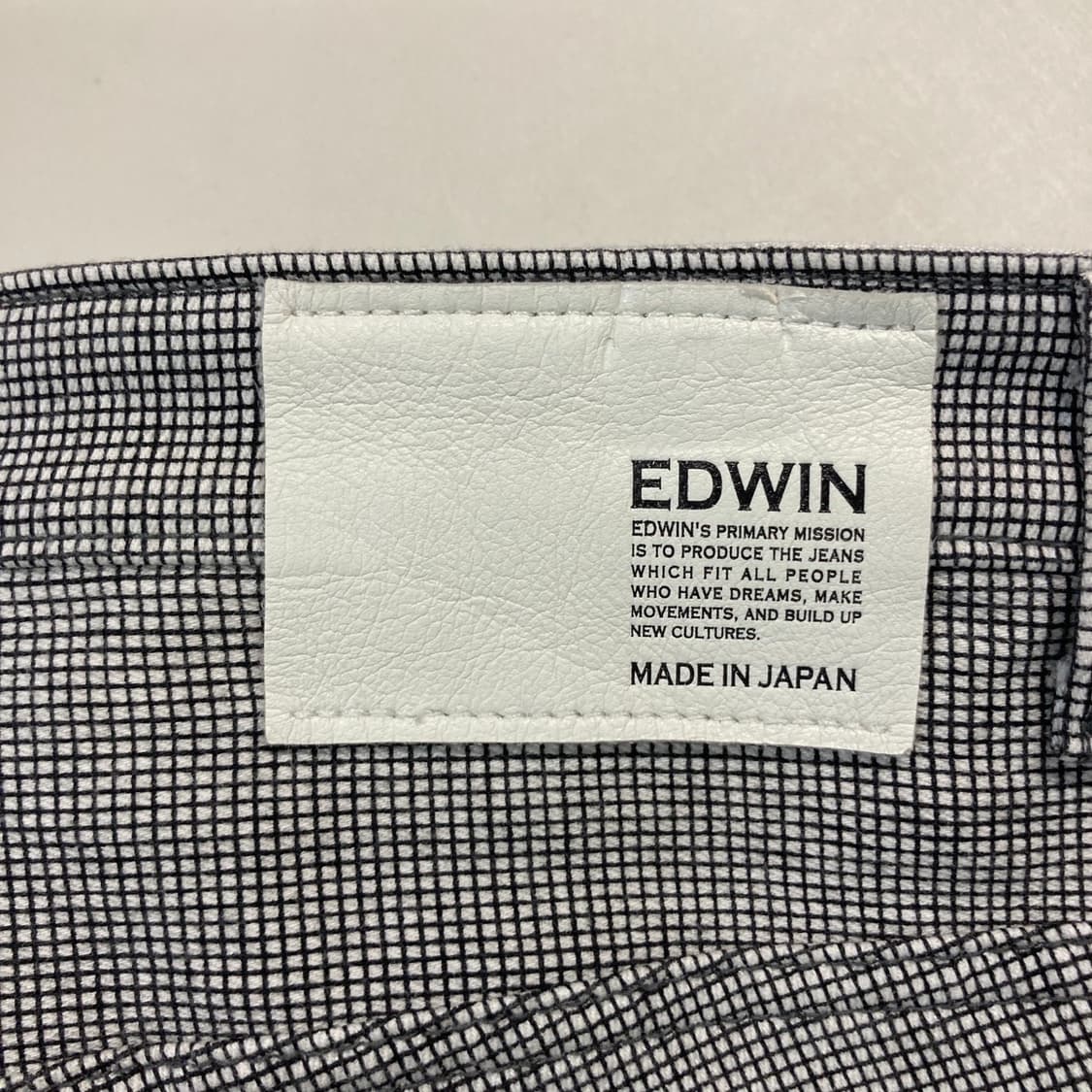 에드윈 워크 체크팬츠 상품이미지2