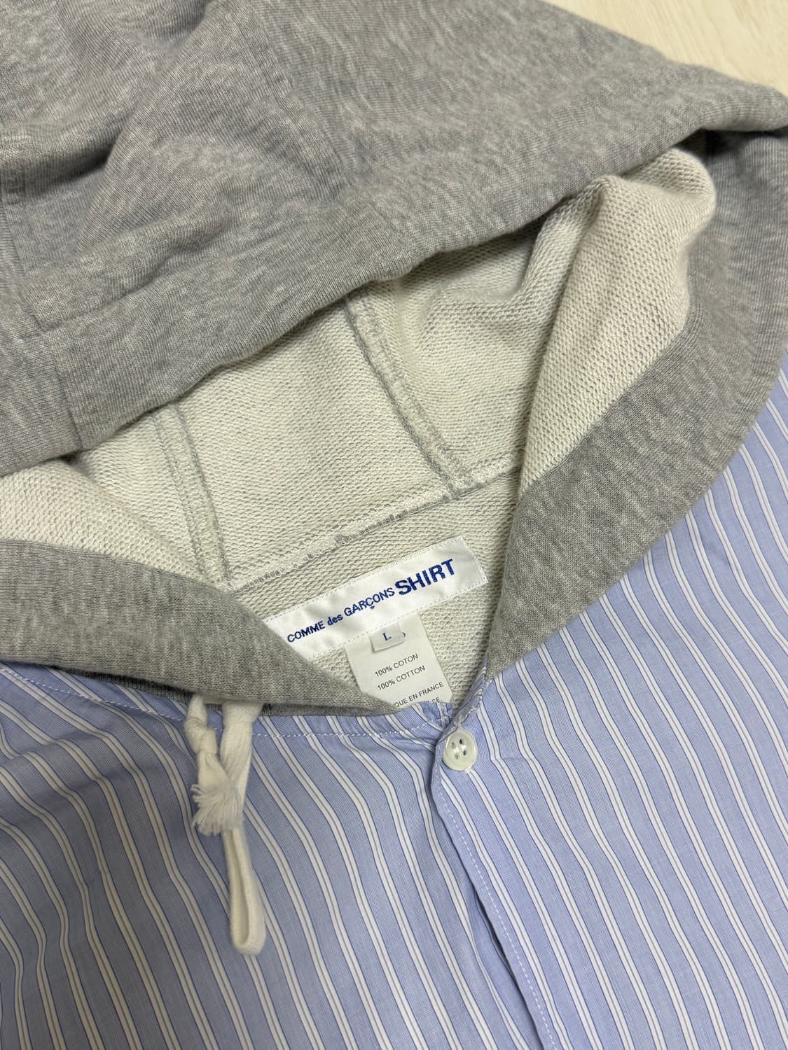 Comme des Garcons shirt 후드 셔츠 상품이미지3