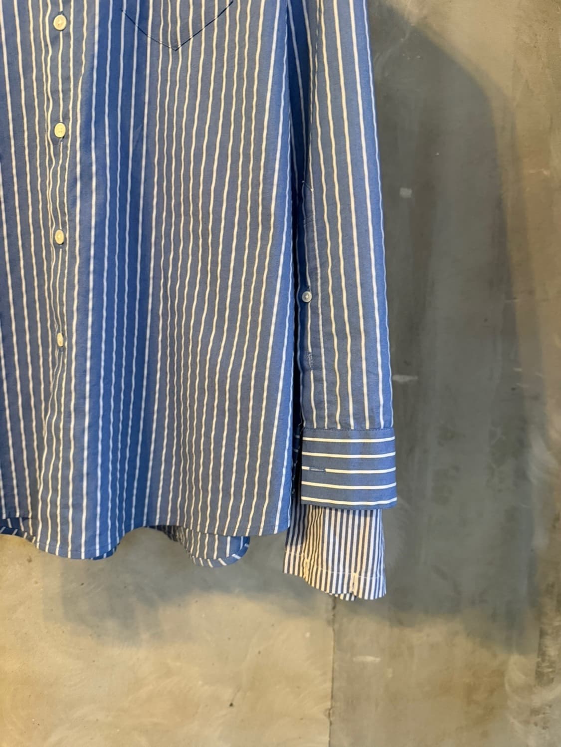 노앙 스트라이프 셔츠 남성100 상품이미지6