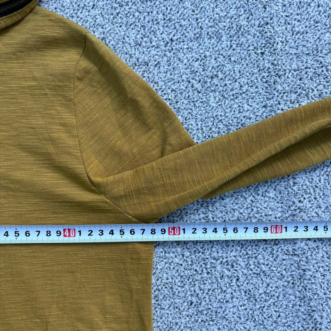 실측확인 DIO 디오 여성 후드 긴팔티 0409J 상품이미지5