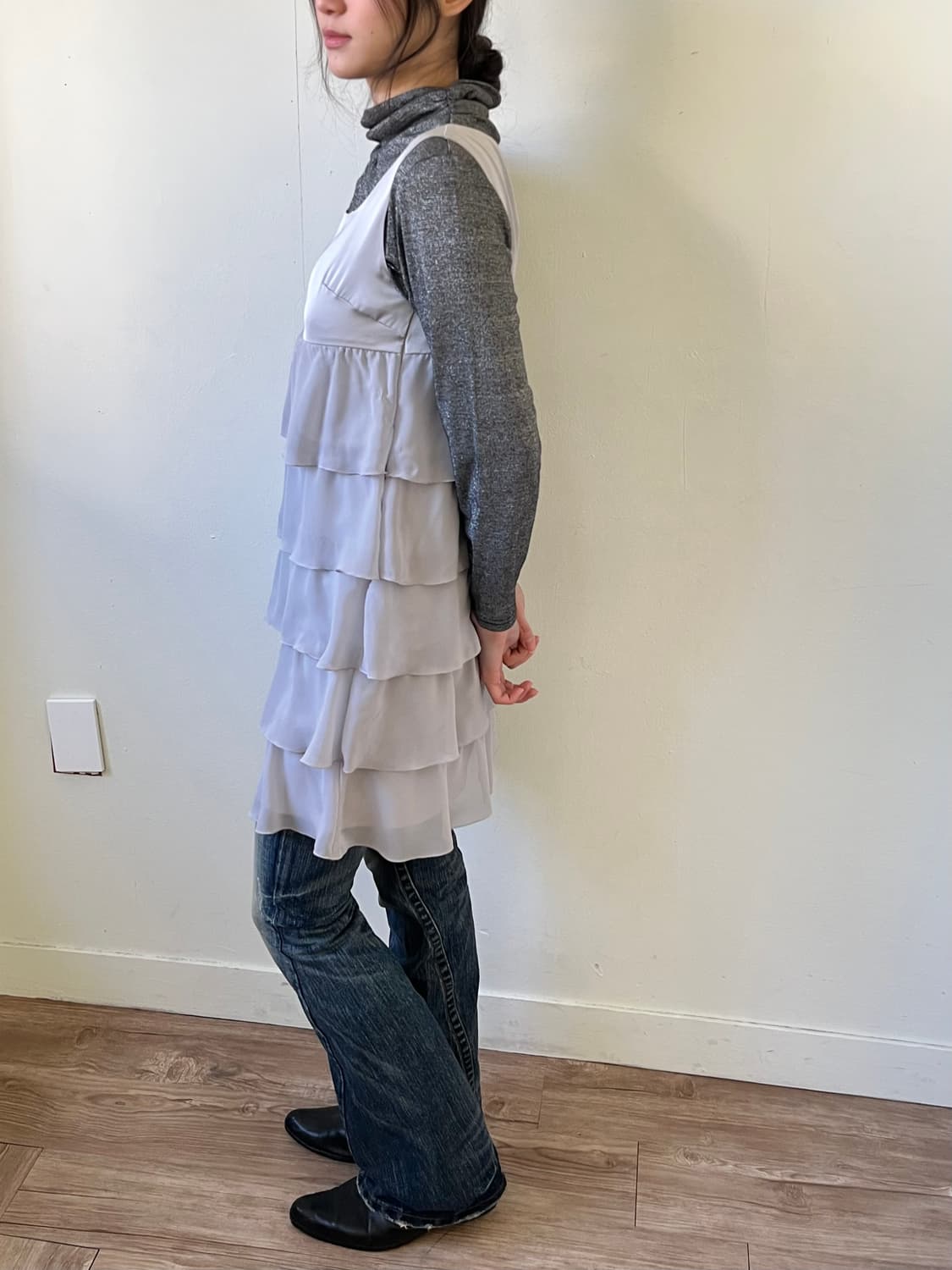 INDIVI 레이스 원피스 상품이미지5