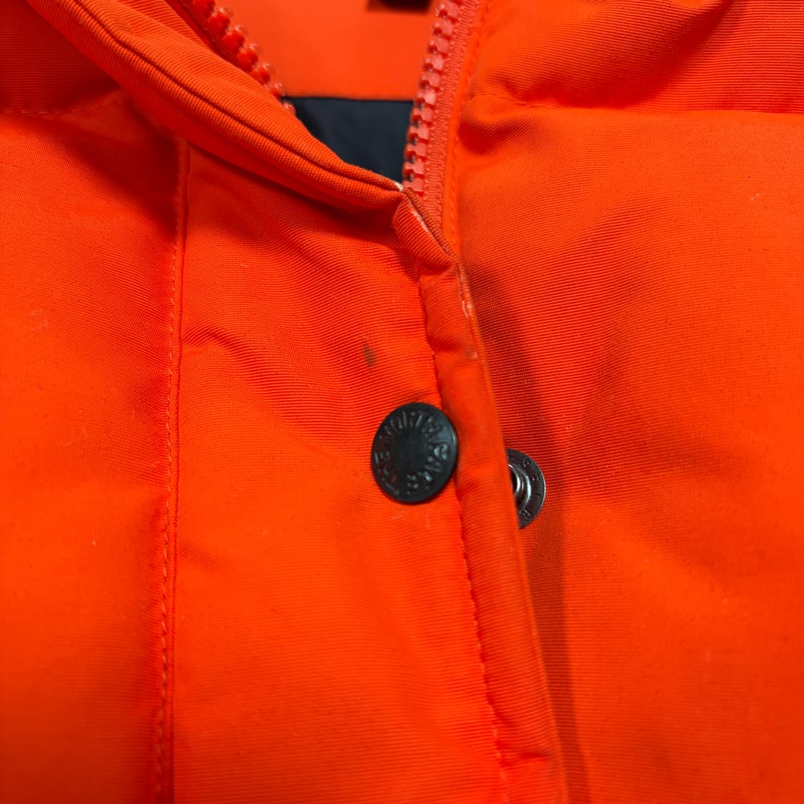 (W)노스페이스 700 필파워 구스다운 오렌지 패딩 베스트 상품이미지6