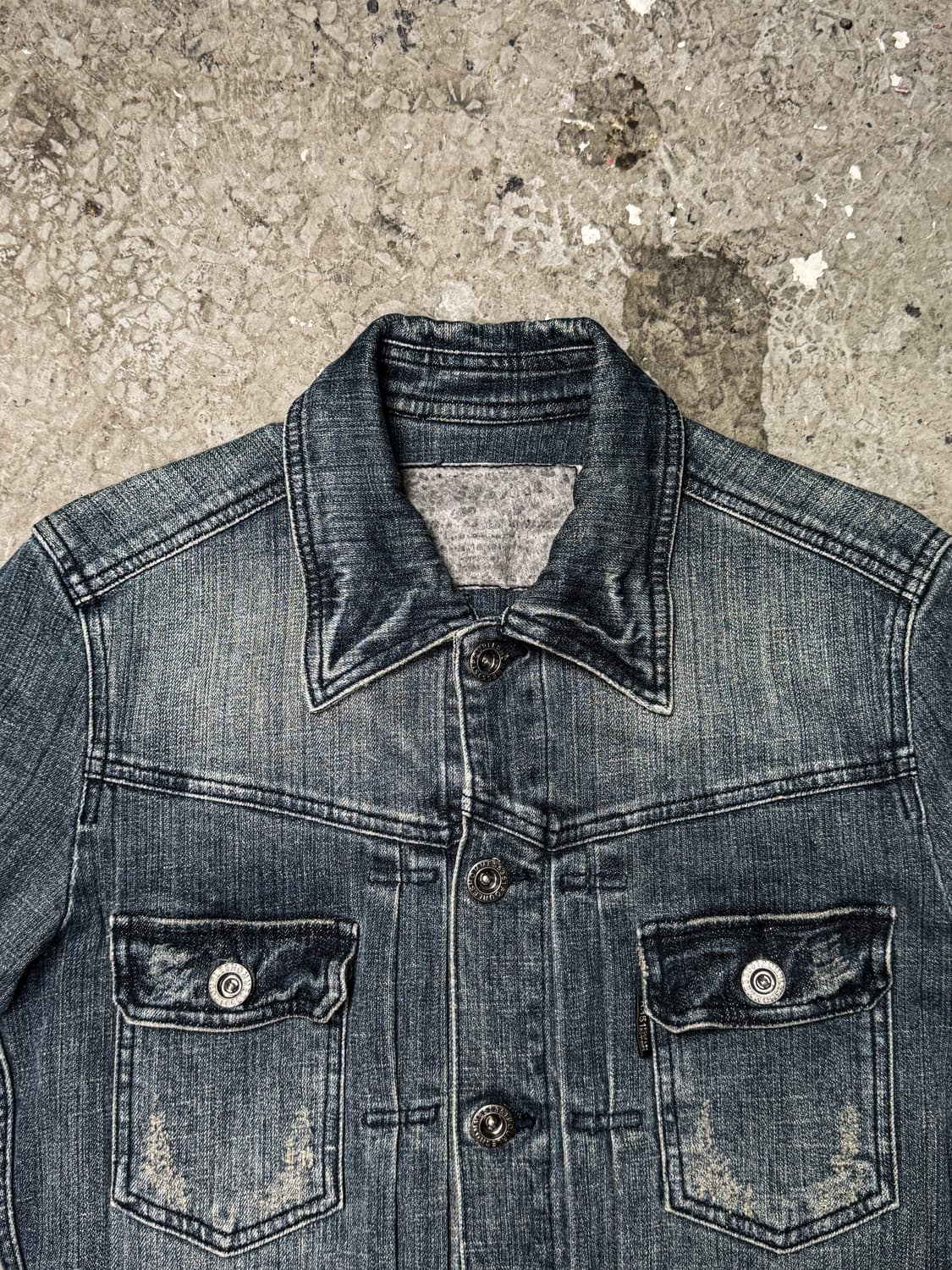 5351 POUR LES HOMMES – Washed Denim Jack 상품이미지7